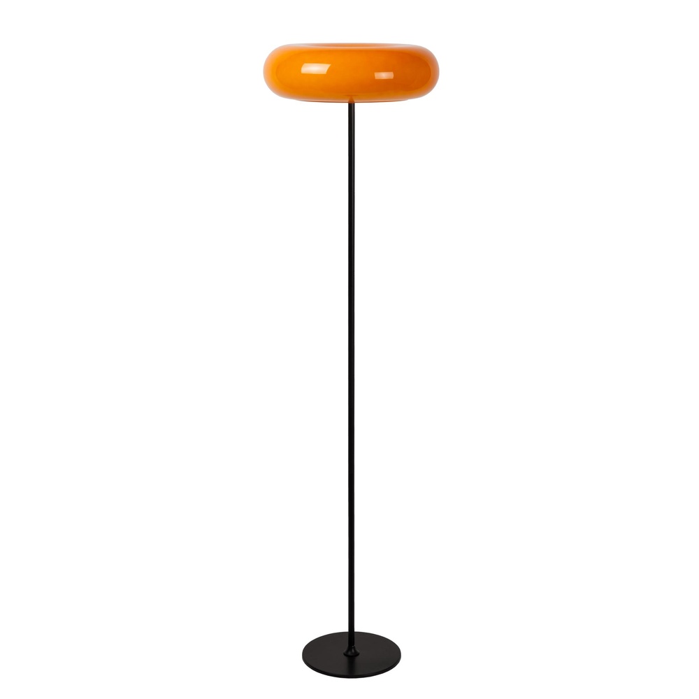 Lucide VloerlampSentino Ø 40cm oranje - 10725/01/53